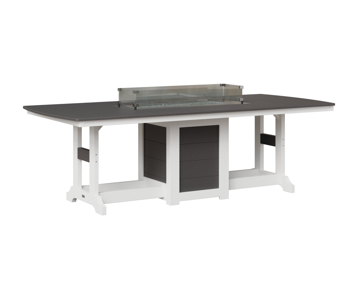 Garden Classic 44" x 96" Fire Table - Bar Height