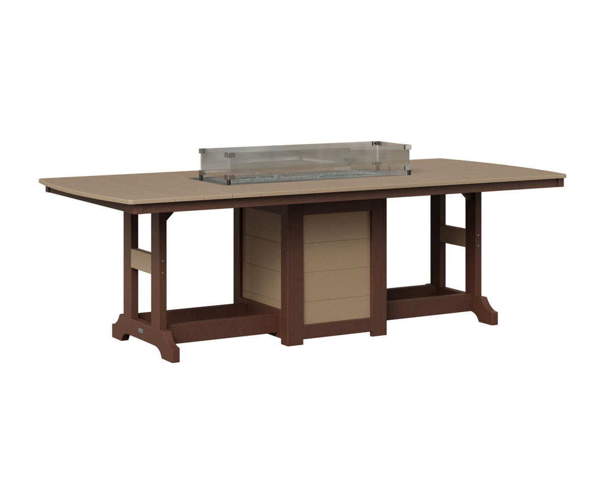 Garden Classic 44" x 96" Fire Table - Counter Height