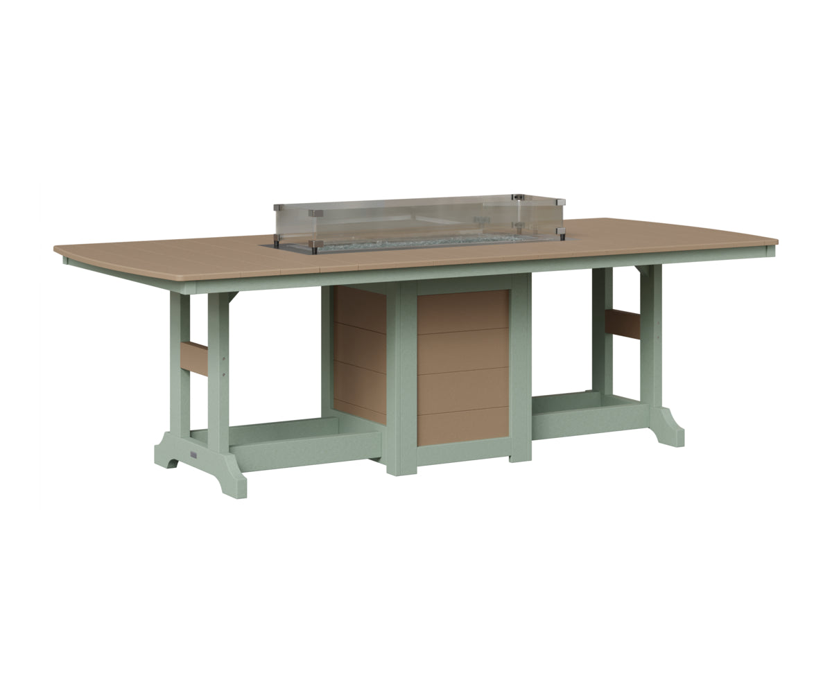 Garden Classic 44" x 96" Fire Table - Bar Height