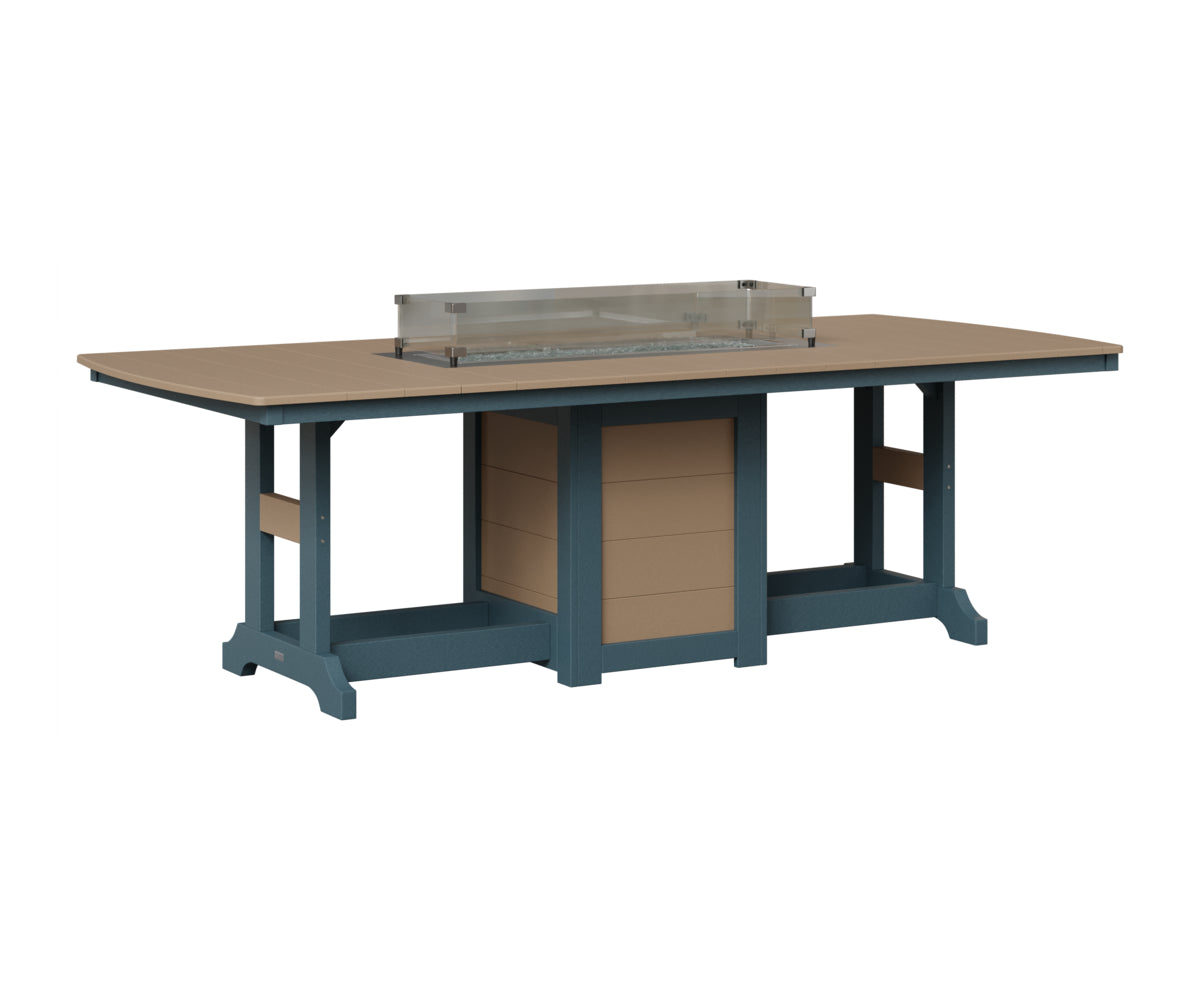 Garden Classic 44" x 96" Fire Table - Bar Height