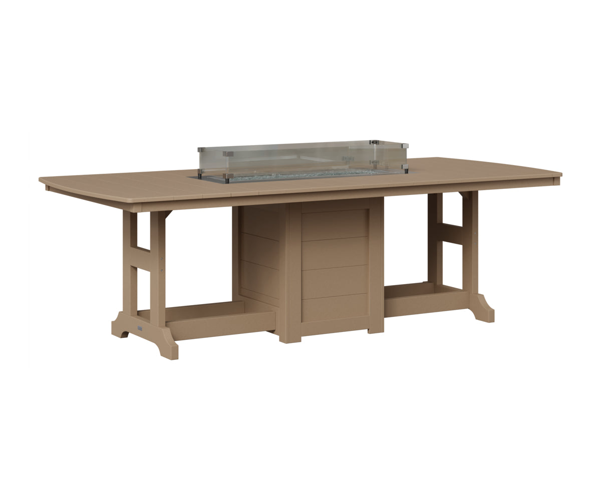 Garden Classic 44" x 96" Fire Table - Counter Height