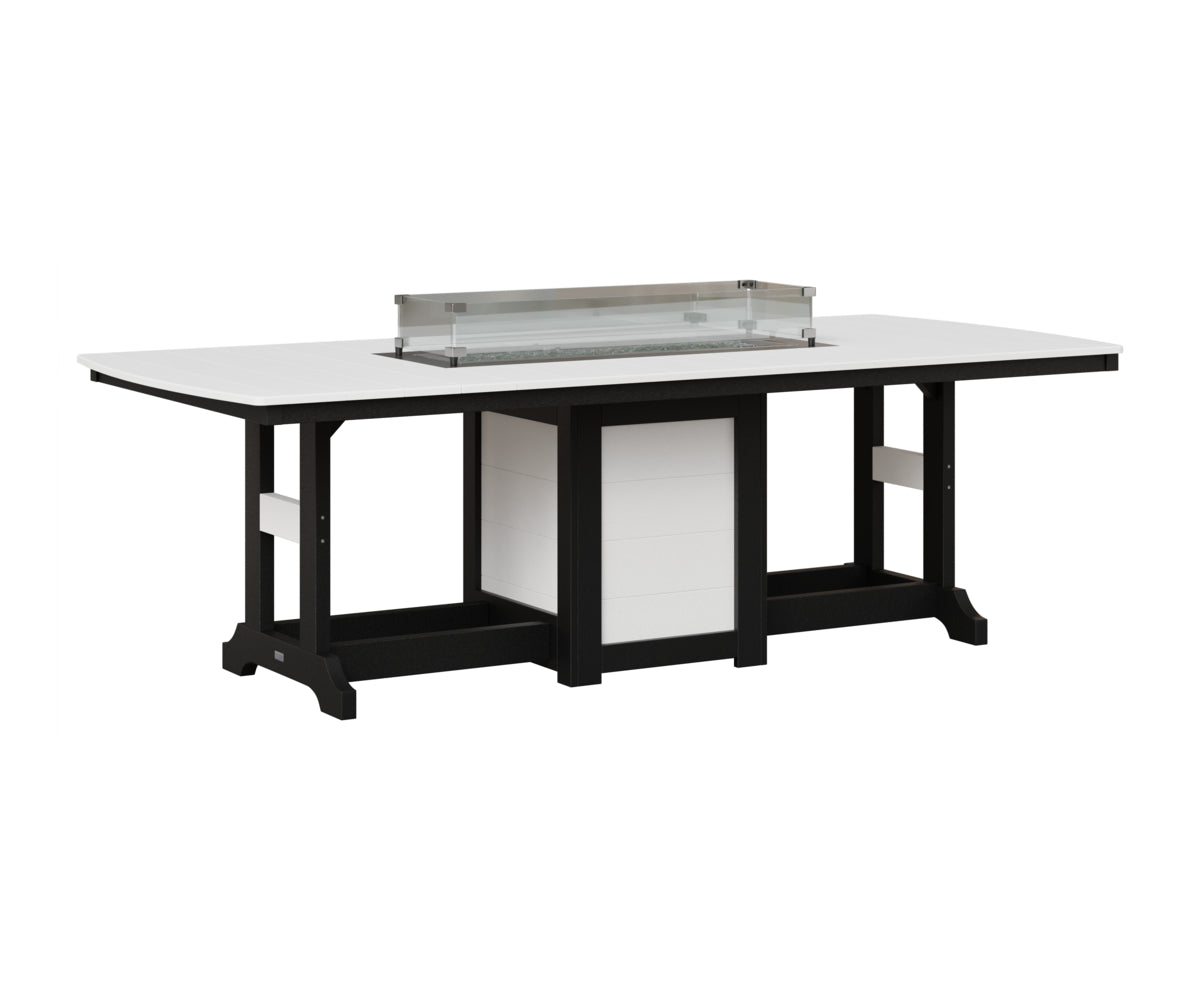 Garden Classic 44" x 96" Fire Table - Bar Height