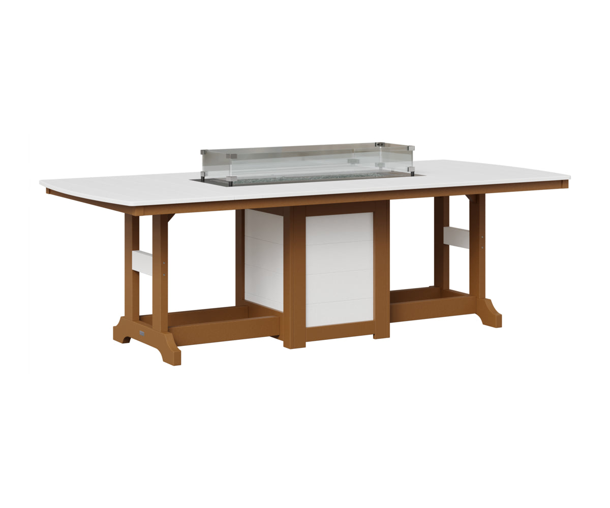 Garden Classic 44" x 96" Fire Table - Bar Height