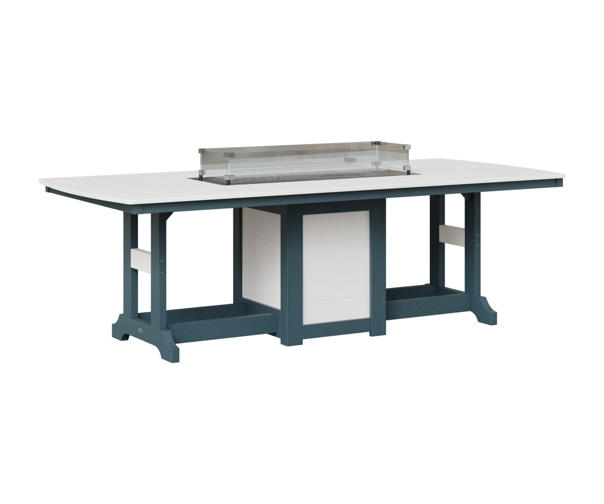 Garden Classic 44" x 96" Fire Table - Bar Height