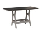 Harbor 33" x 66" Rectangular Table - Dining Height