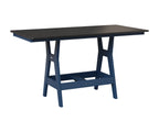 Harbor 33" x 66" Rectangular Table - Counter Height