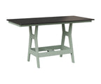 Harbor 33" x 66" Rectangular Table - Dining Height