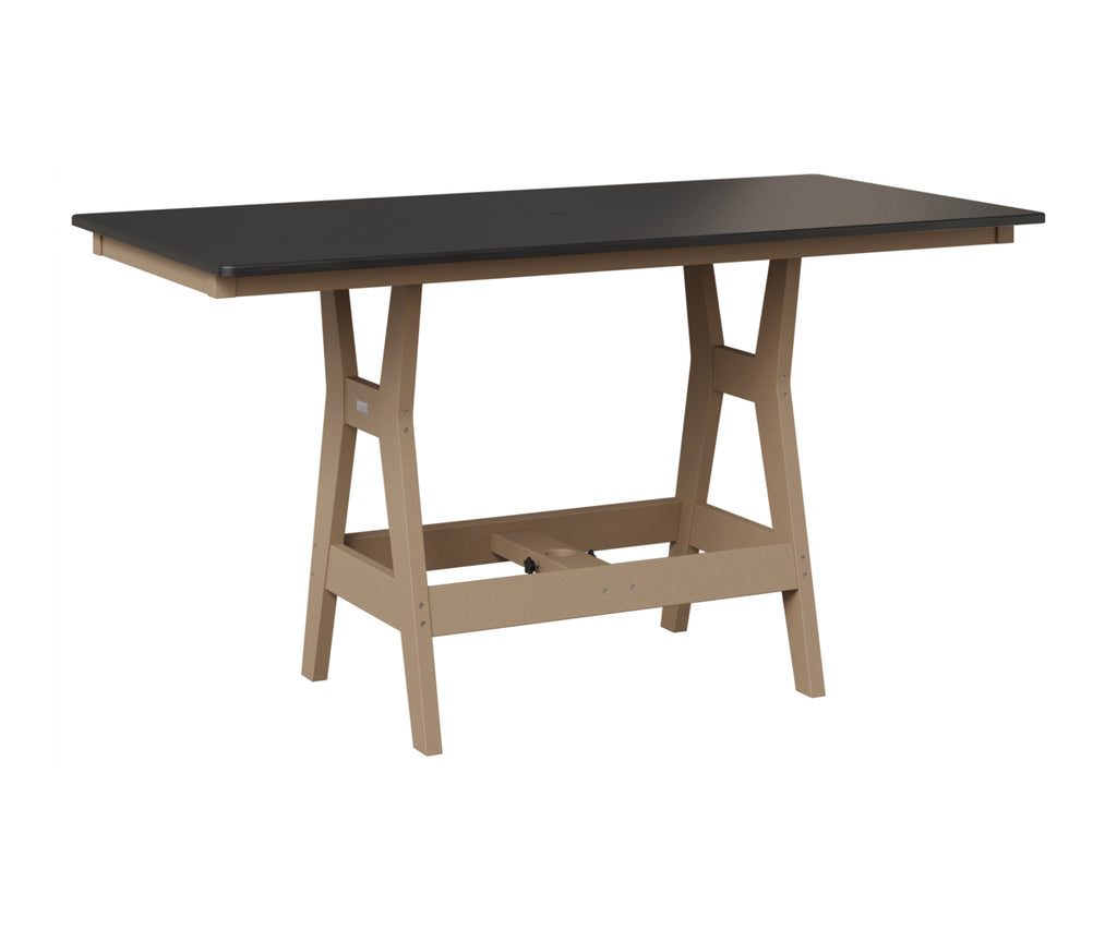 Harbor 33" x 66" Rectangular Table - Dining Height