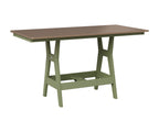 Harbor 33" x 66" Rectangular Table - Dining Height