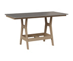 Harbor 33" x 66" Rectangular Table - Bar Height