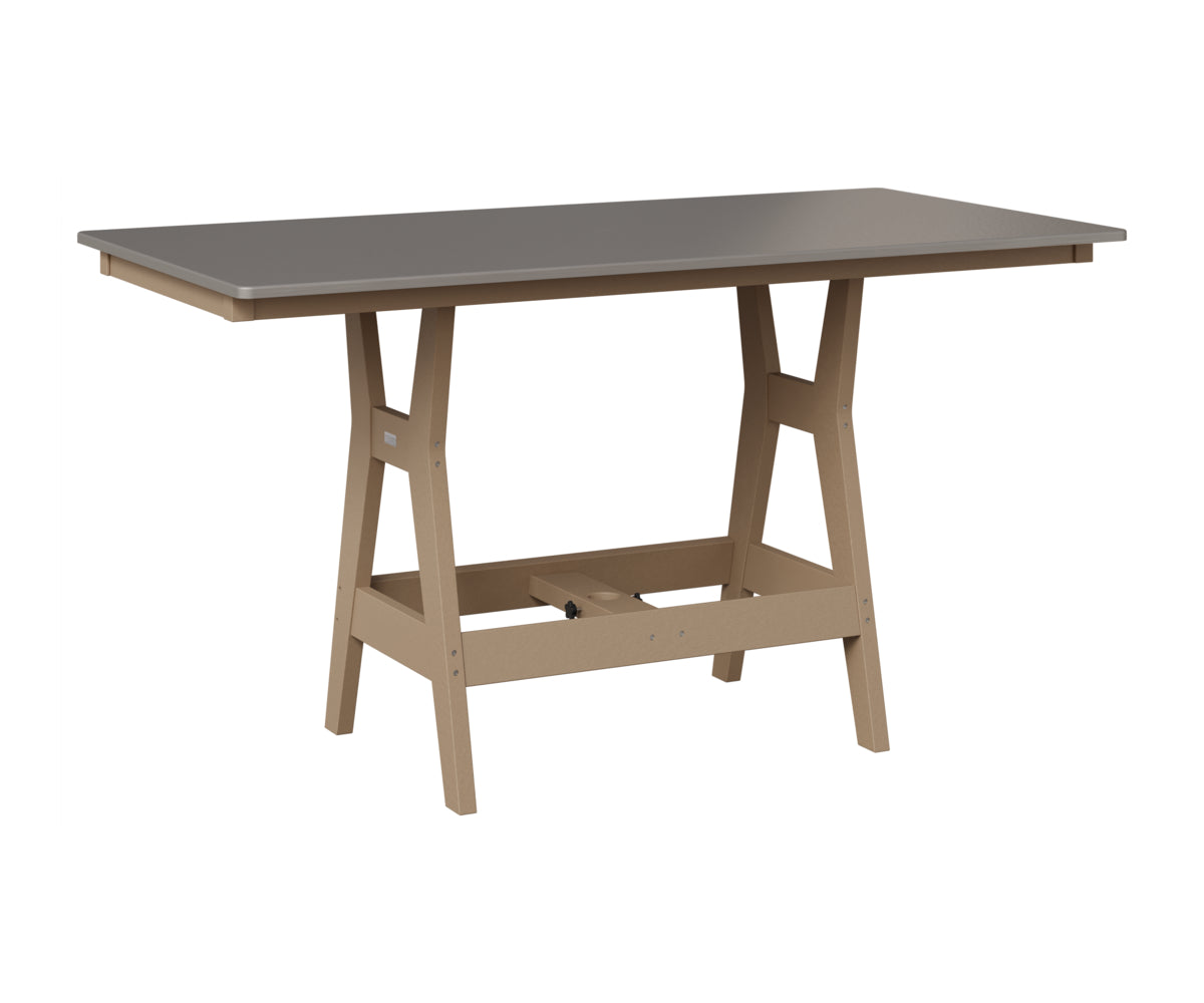 Harbor 33" x 66" Rectangular Table - Dining Height