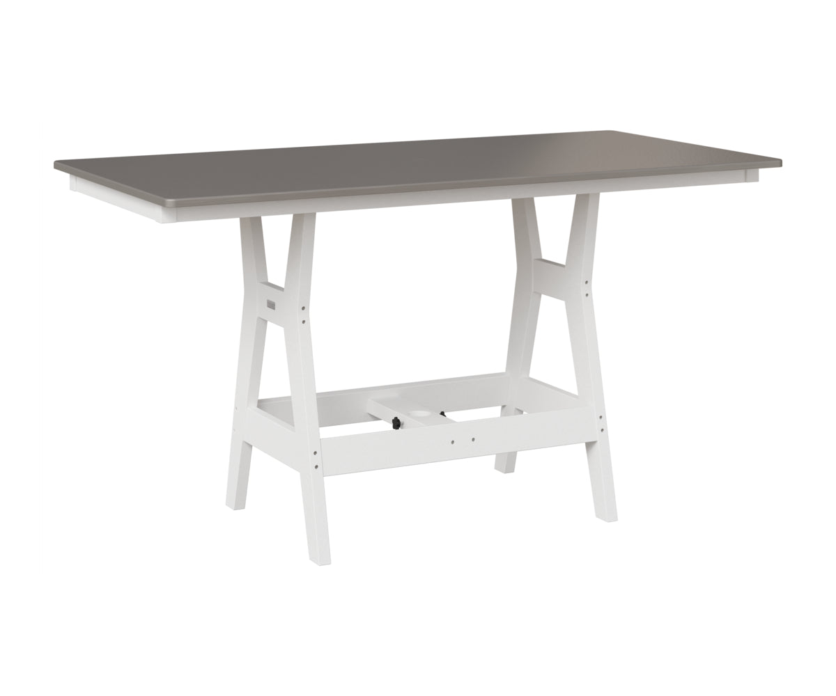 Harbor 33" x 66" Rectangular Table - Dining Height