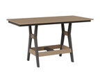 Harbor 33" x 66" Rectangular Table - Dining Height