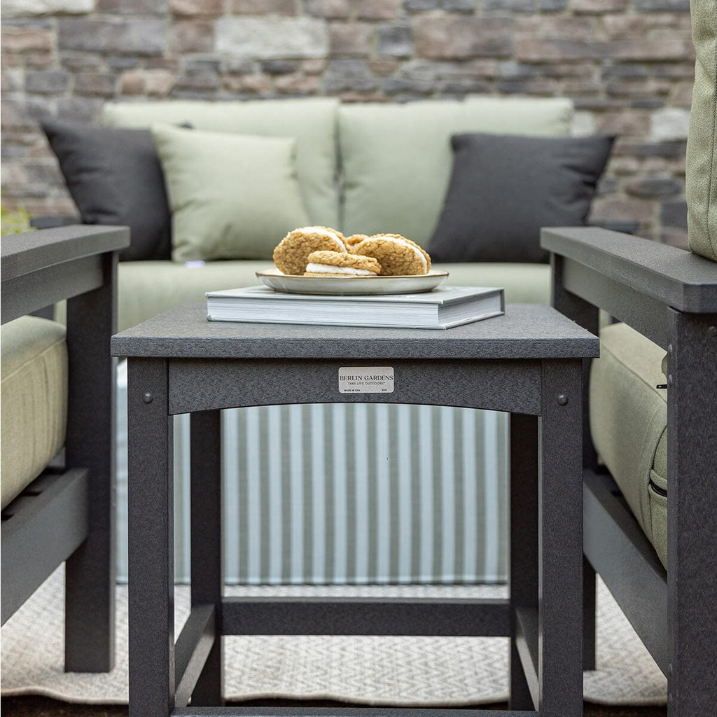 Camden End Table Rockwood Outdoor Furniture Aruba Blue 