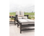 Camden Ottoman Rockwood Outdoor Furniture Aruba Blue 