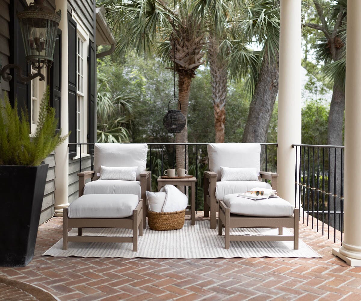 Camden Ottoman Rockwood Outdoor Furniture 