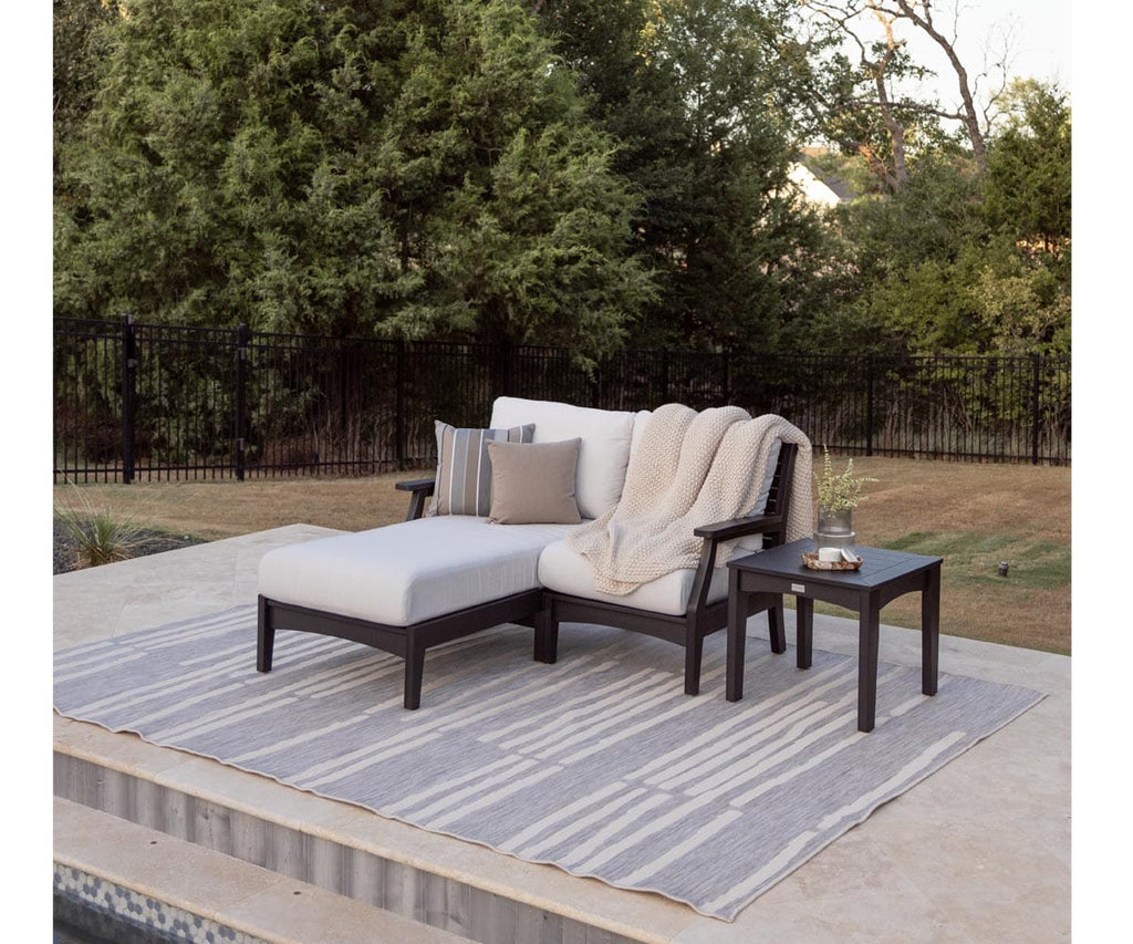 Classic Terrace Left Arm Chaise Lounge Rockwood Outdoor Furniture 