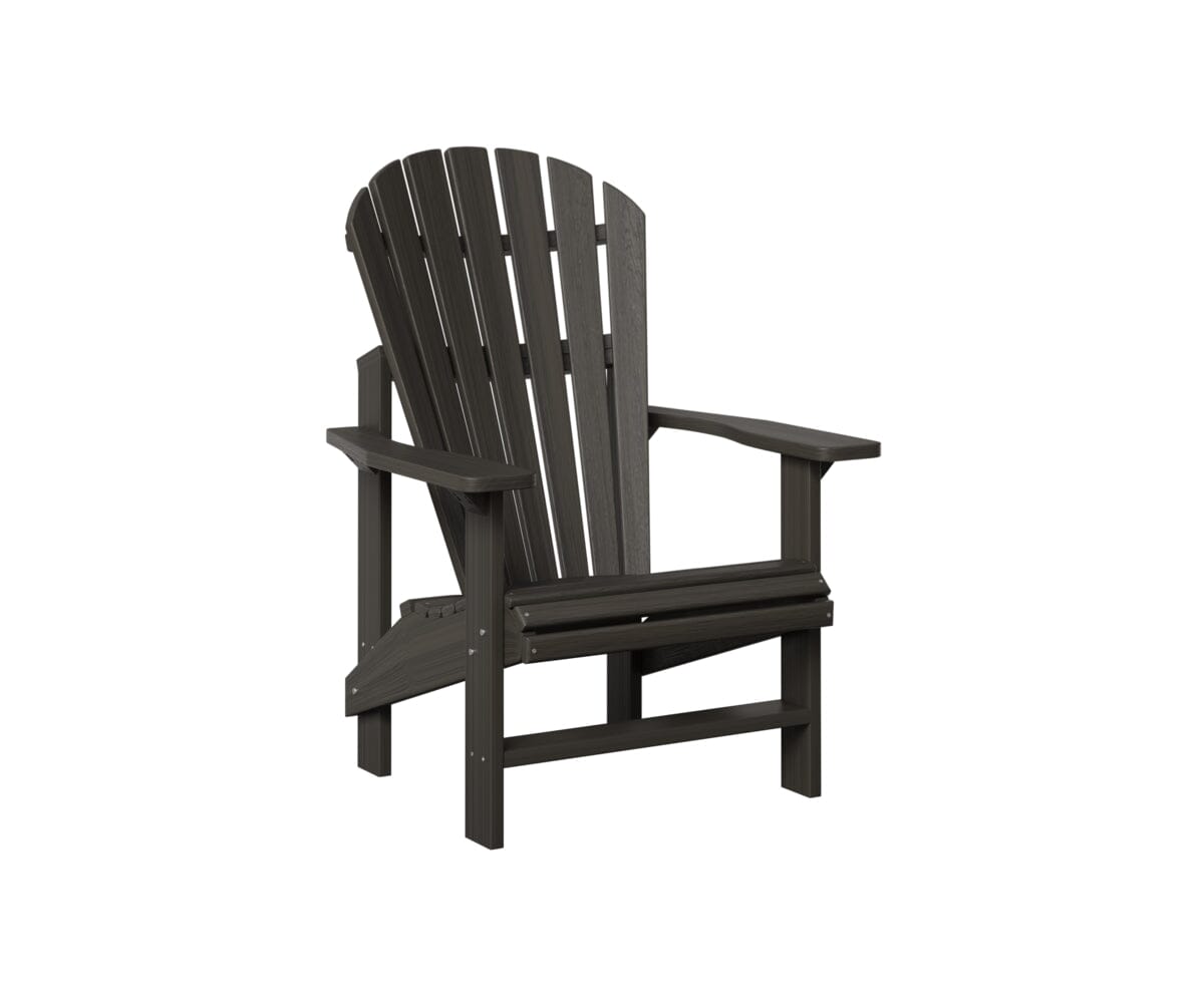 Comfo Back Upright Adirondack Chair My Store Natural Finish: Coastal Gray 