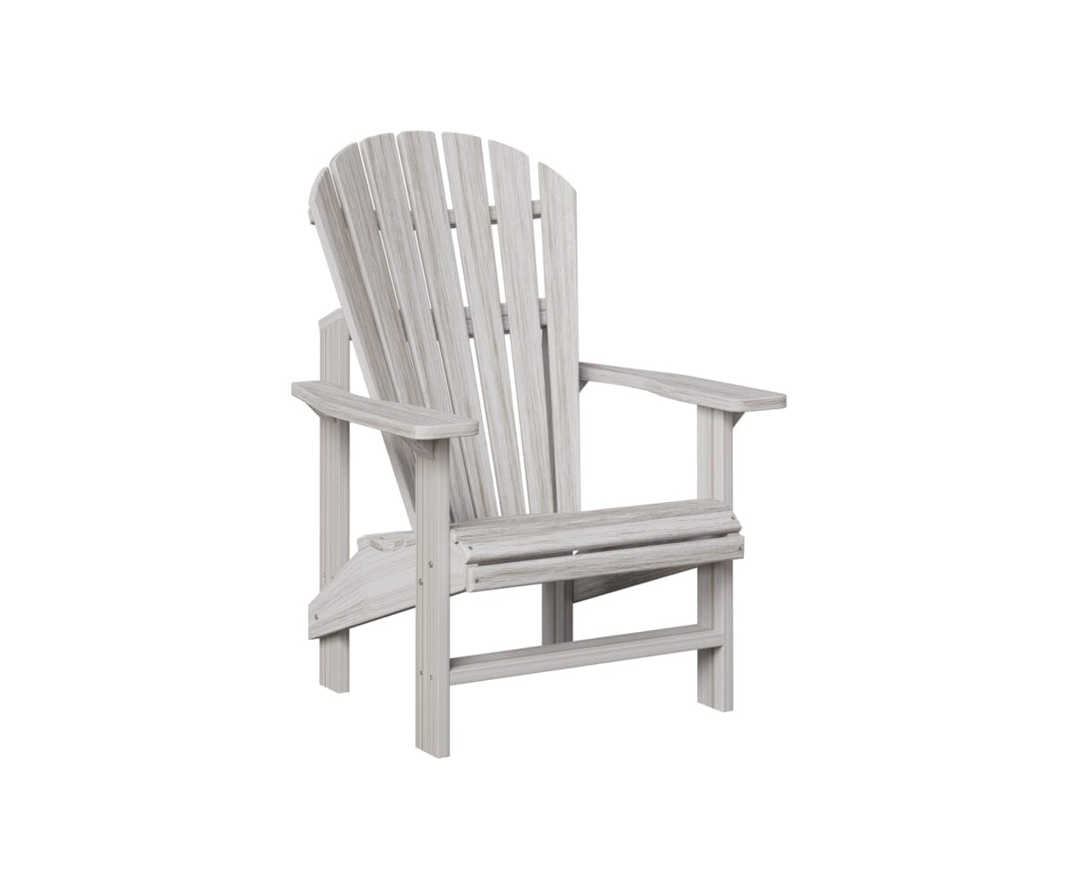 Comfo Back Upright Adirondack Chair My Store Natural Finish: Seashell 