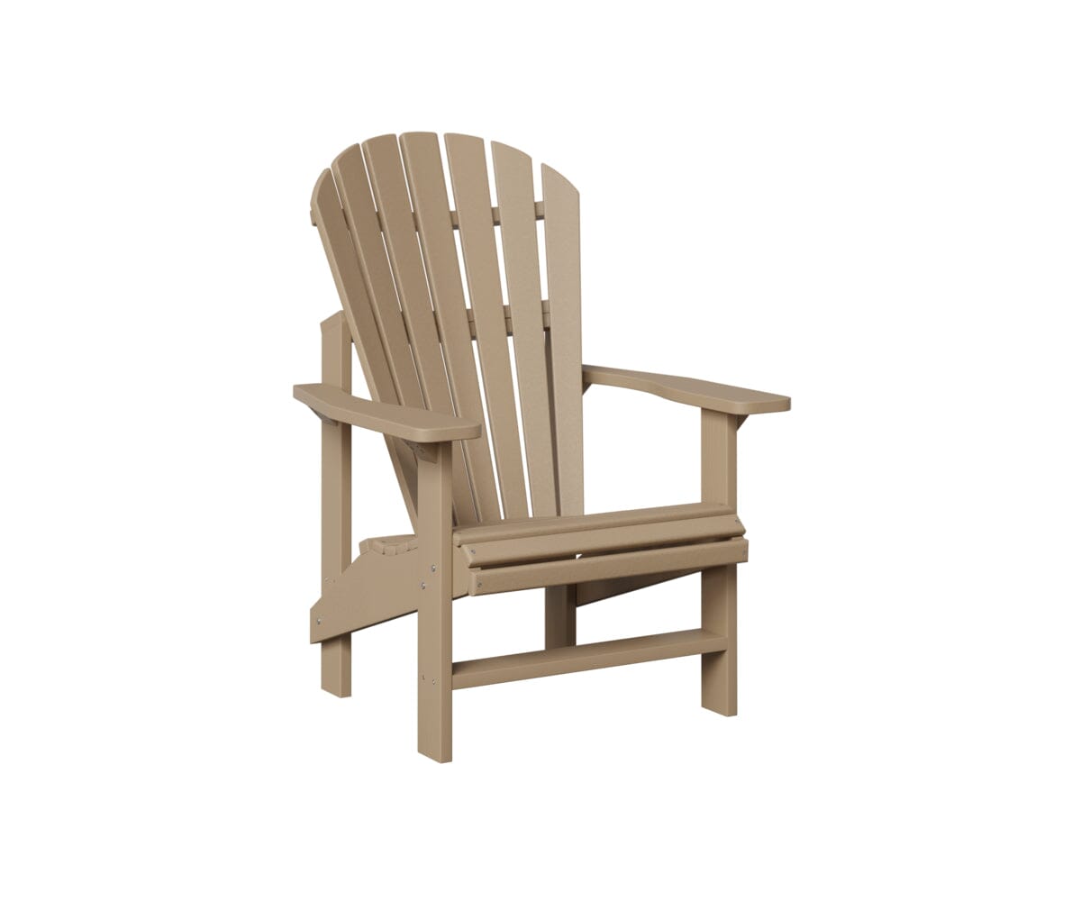 Comfo Back Upright Adirondack Chair My Store Weatherwood 