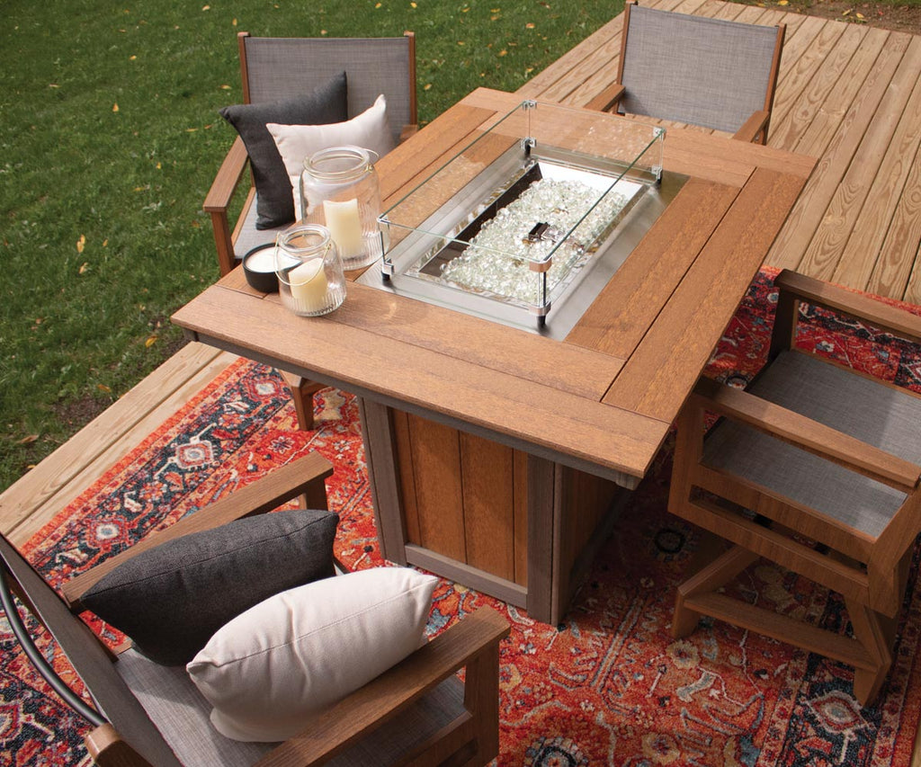Donoma 44" Round Fire Table Bar