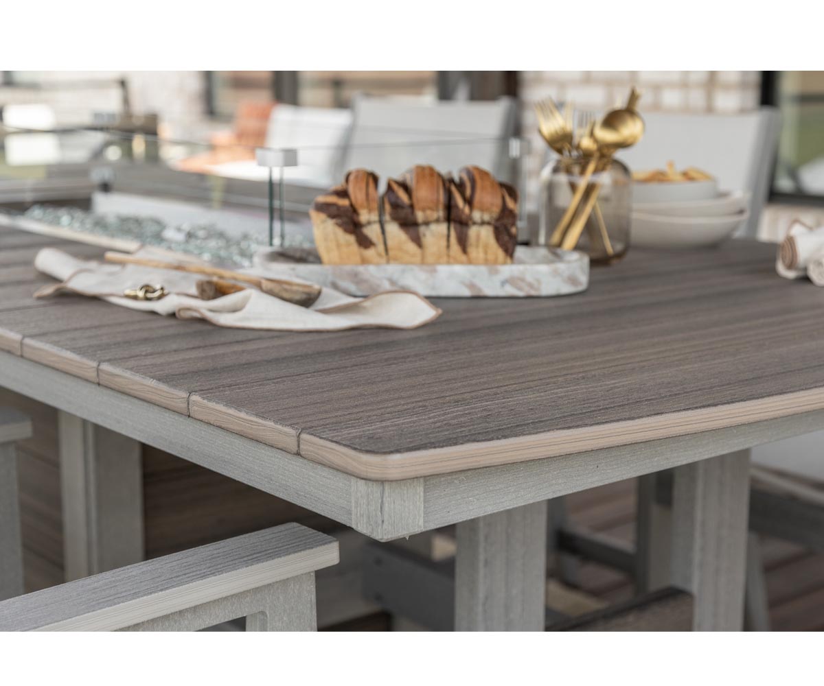 Garden Classic 44" Square Table - Dining Height