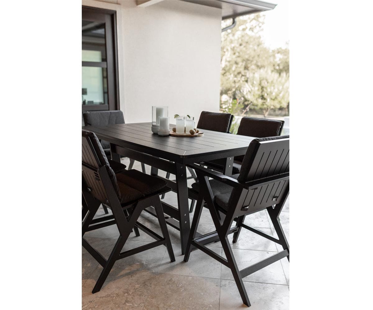Hudson 40" x 40" Square Table - Bar Height Rockwood Outdoor Furniture 