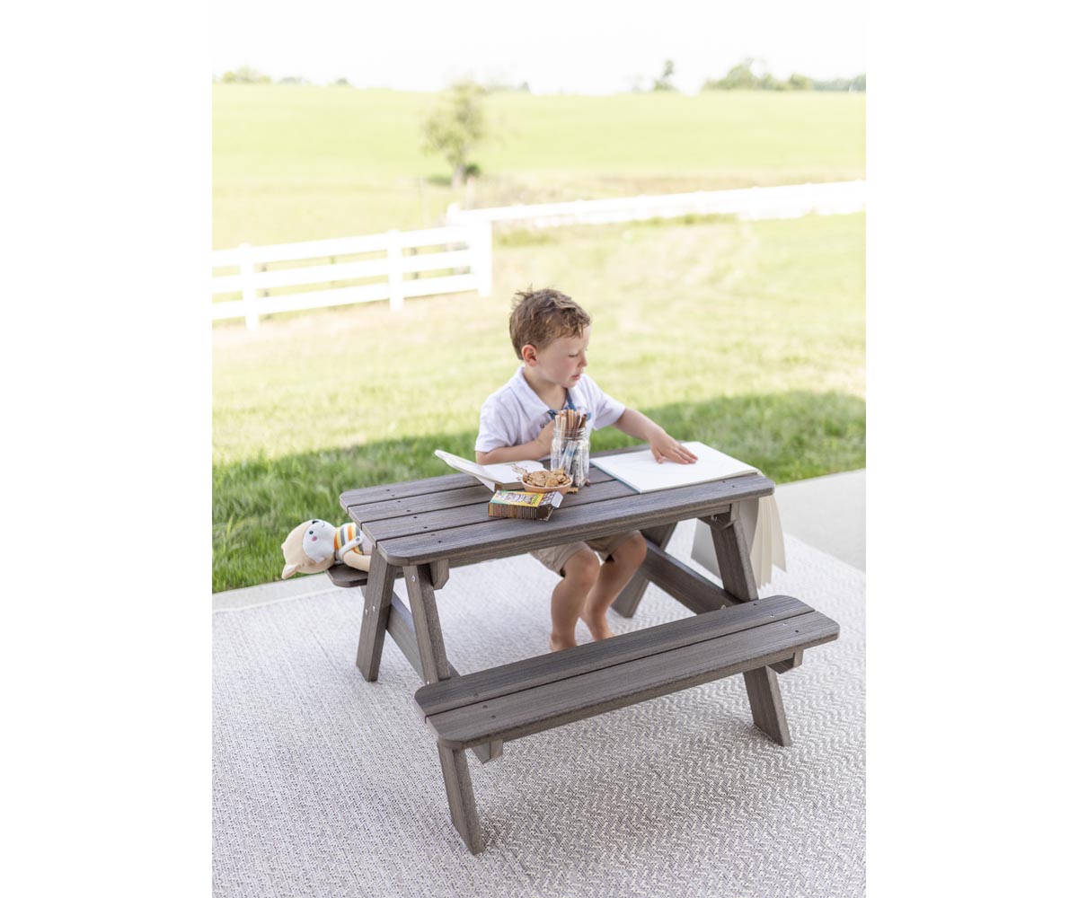 Kid's Rectangle Picnic Table
