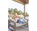 Nordic High Back Loveseat