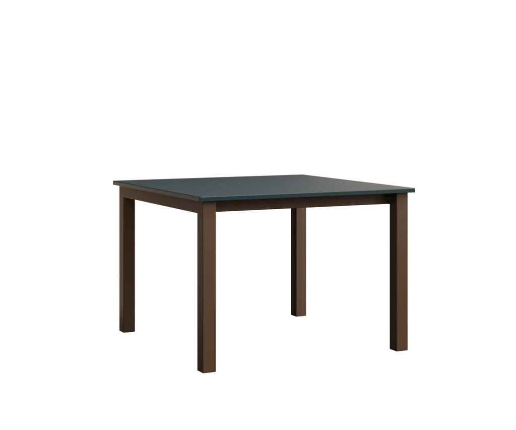 Berkley Expandable Table 42"x42 Rockwood Outdoor Furniture MGP Berry Mesquite Wood Vein Closed
