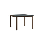 Berkley Expandable Table 42"x42 Rockwood Outdoor Furniture MGP Berry Mesquite Wood Vein Closed