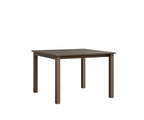 Berkley Expandable Table 42"x42 Rockwood Outdoor Furniture MGP Clay Clay Closed