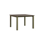 Berkley Expandable Table 42"x42 Rockwood Outdoor Furniture MGP Clay Green Sage Closed