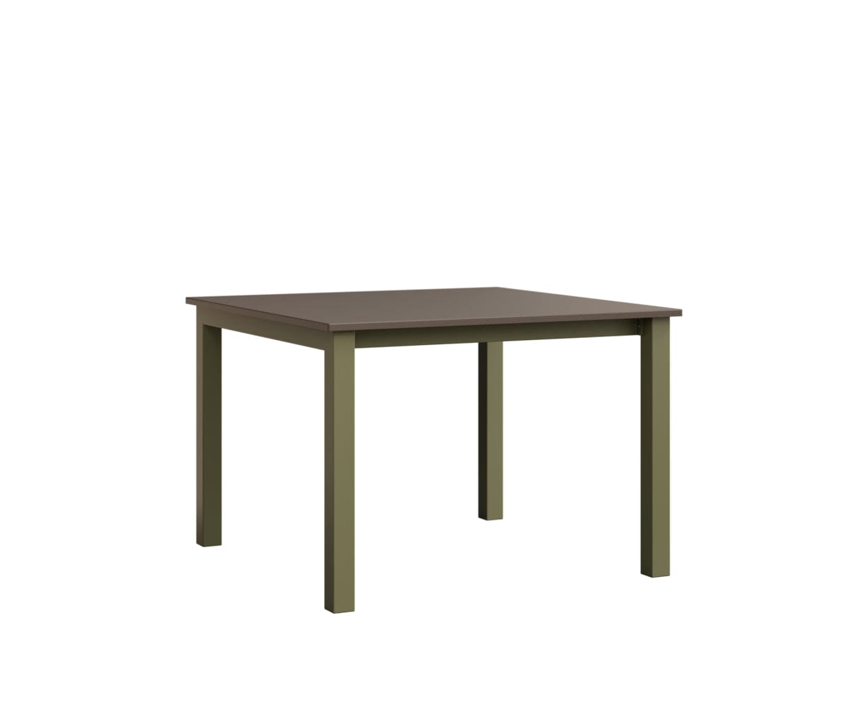 Berkley Expandable Table 42"x42 Rockwood Outdoor Furniture MGP Clay Green Sage Closed