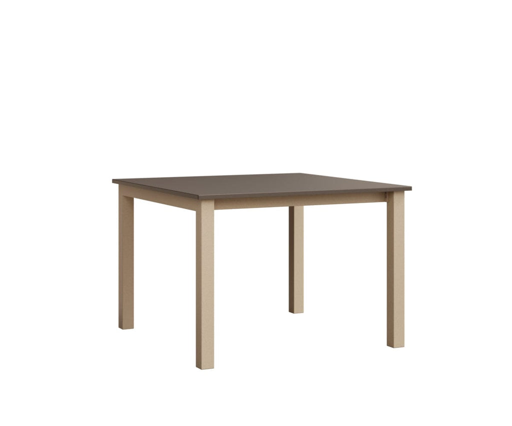 Berkley Expandable Table 42"x42 Rockwood Outdoor Furniture MGP Clay Luna Multi Closed