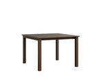 Berkley Expandable Table 42"x42 Rockwood Outdoor Furniture MGP Clay Mesquite Wood Vein Closed