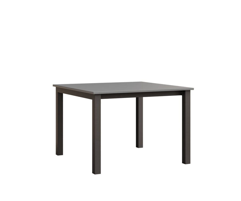 Berkley Expandable Table 42"x42 Rockwood Outdoor Furniture MGP Fog Granite Speckle Closed