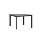 Berkley Expandable Table 42"x42 Rockwood Outdoor Furniture MGP Fog Granite Speckle Closed