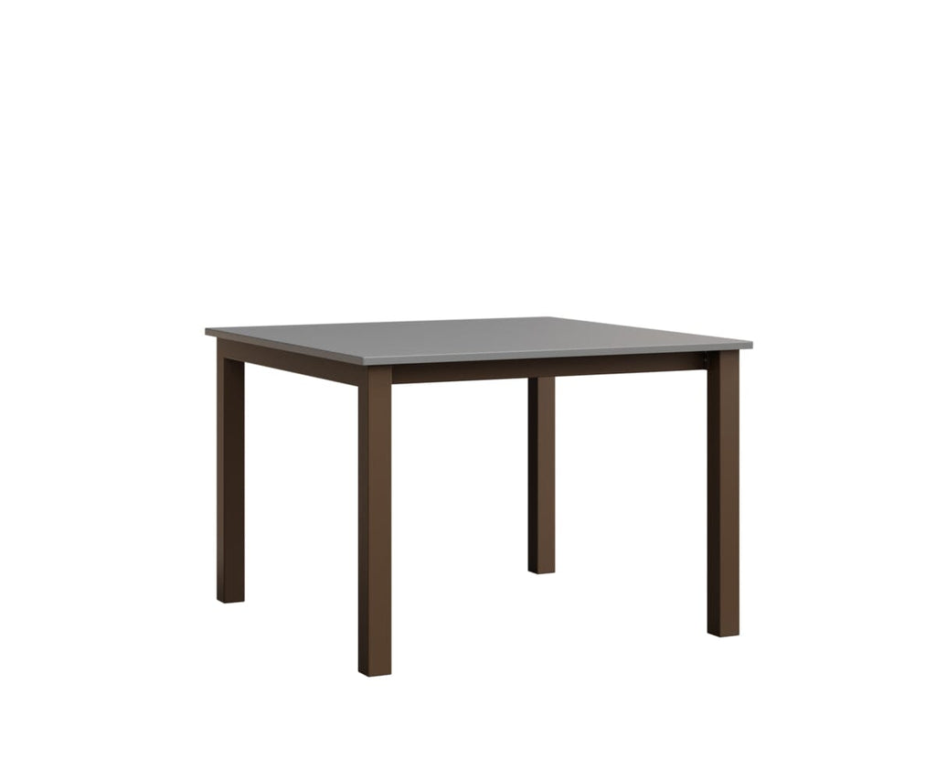 Berkley Expandable Table 42"x42 Rockwood Outdoor Furniture MGP Fog Mesquite Wood Vein Closed