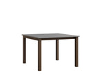 Berkley Expandable Table 42"x42 Rockwood Outdoor Furniture MGP Fog Mesquite Wood Vein Closed
