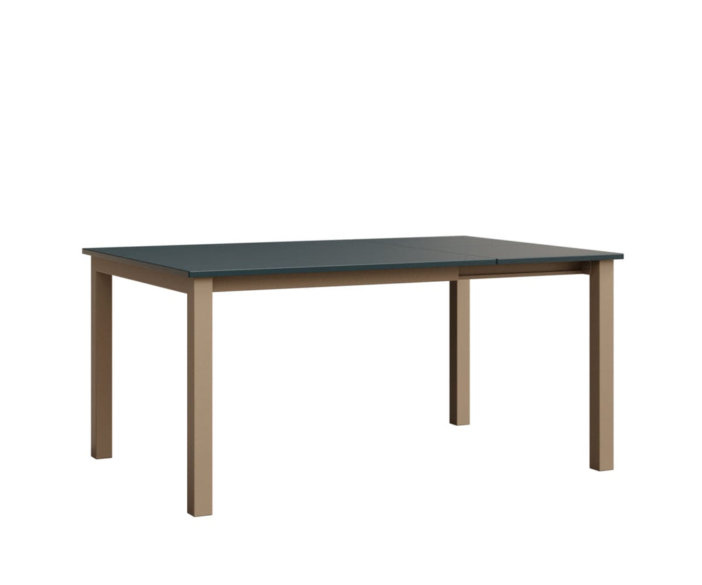 Berkley Expandable Table 42"x42 Rockwood Outdoor Furniture MGP Berry Oak Wood Vein Closed