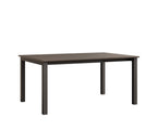 Berkley Expandable Table 42"x42 Rockwood Outdoor Furniture MGP Clay Granite Speckle Closed