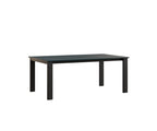 Berkley Expandable Table 42"x72 Rockwood Outdoor Furniture MGP Berry Black Closed