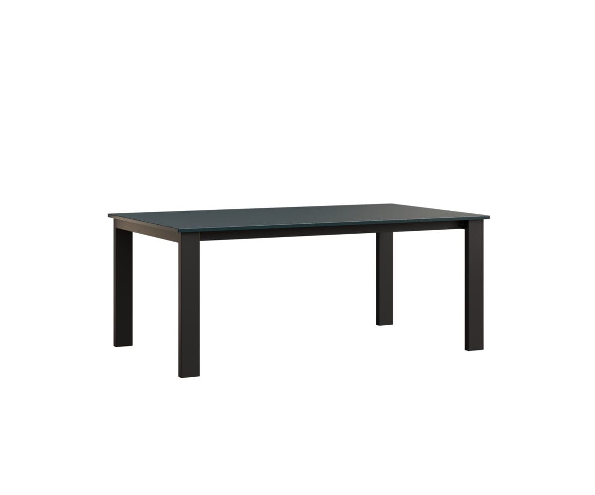 Berkley Expandable Table 42"x72 Rockwood Outdoor Furniture MGP Berry Black Closed