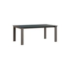 Berkley Expandable Table 42"x72 Rockwood Outdoor Furniture MGP Berry Graphite Closed