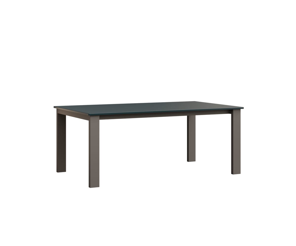 Berkley Expandable Table 42"x72 Rockwood Outdoor Furniture MGP Berry Graphite Closed
