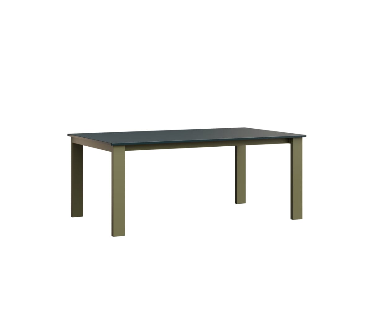 Berkley Expandable Table 42"x72 Rockwood Outdoor Furniture MGP Berry Green Sage Closed