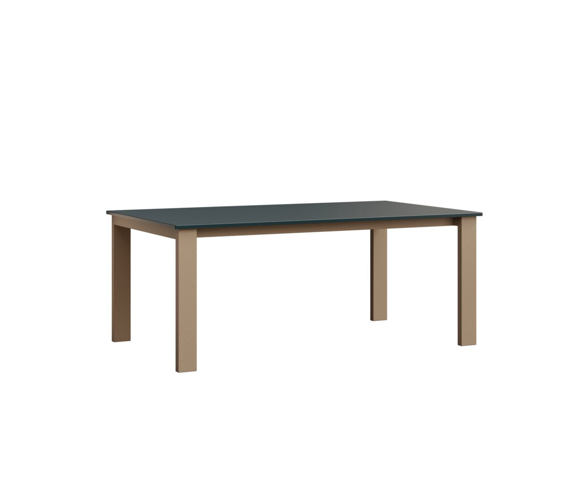 Berkley Expandable Table 42"x72 Rockwood Outdoor Furniture MGP Berry Oak Wood Vein Closed