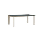 Berkley Expandable Table 42"x72 Rockwood Outdoor Furniture MGP Berry White Closed