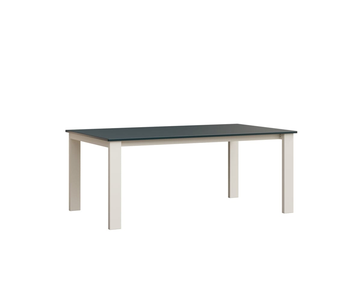 Berkley Expandable Table 42"x72 Rockwood Outdoor Furniture MGP Berry White Closed